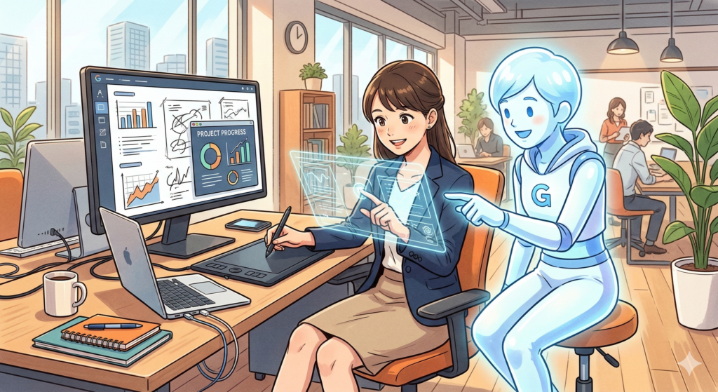 Geminiは「伴走者」